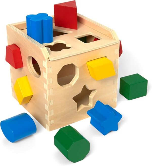 Shape sorting board Shape sorting puzzle board